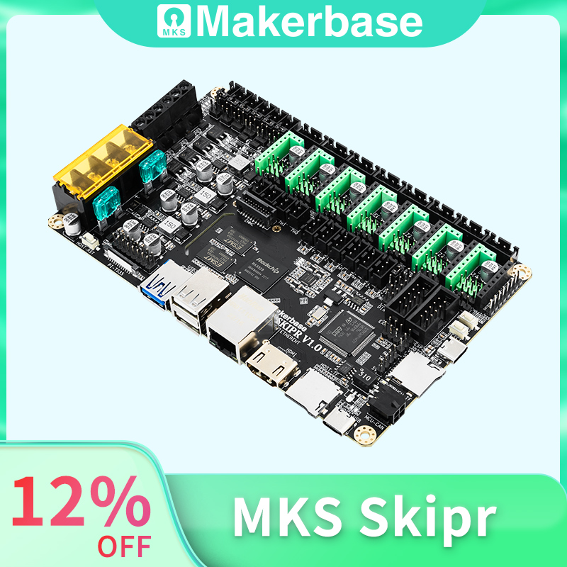 Raspberry Pi 3D Print - Makerbase MKS SKIPR Placa de impressora