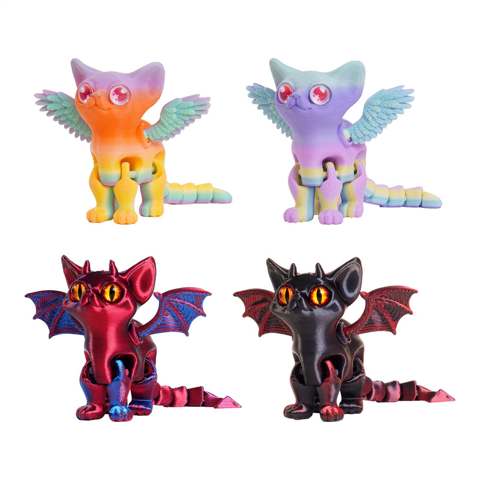 3D Printing Action Figure - Figura de Gato em Impressão 3D,