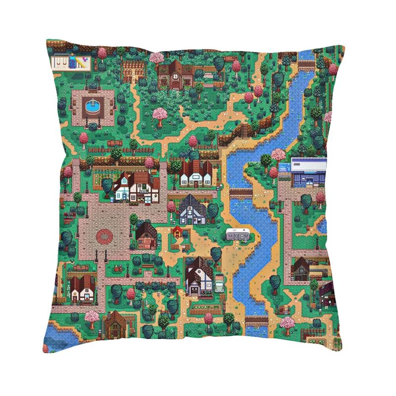 3D Printing Videos - Stardew Valley Town Mapa Capa de