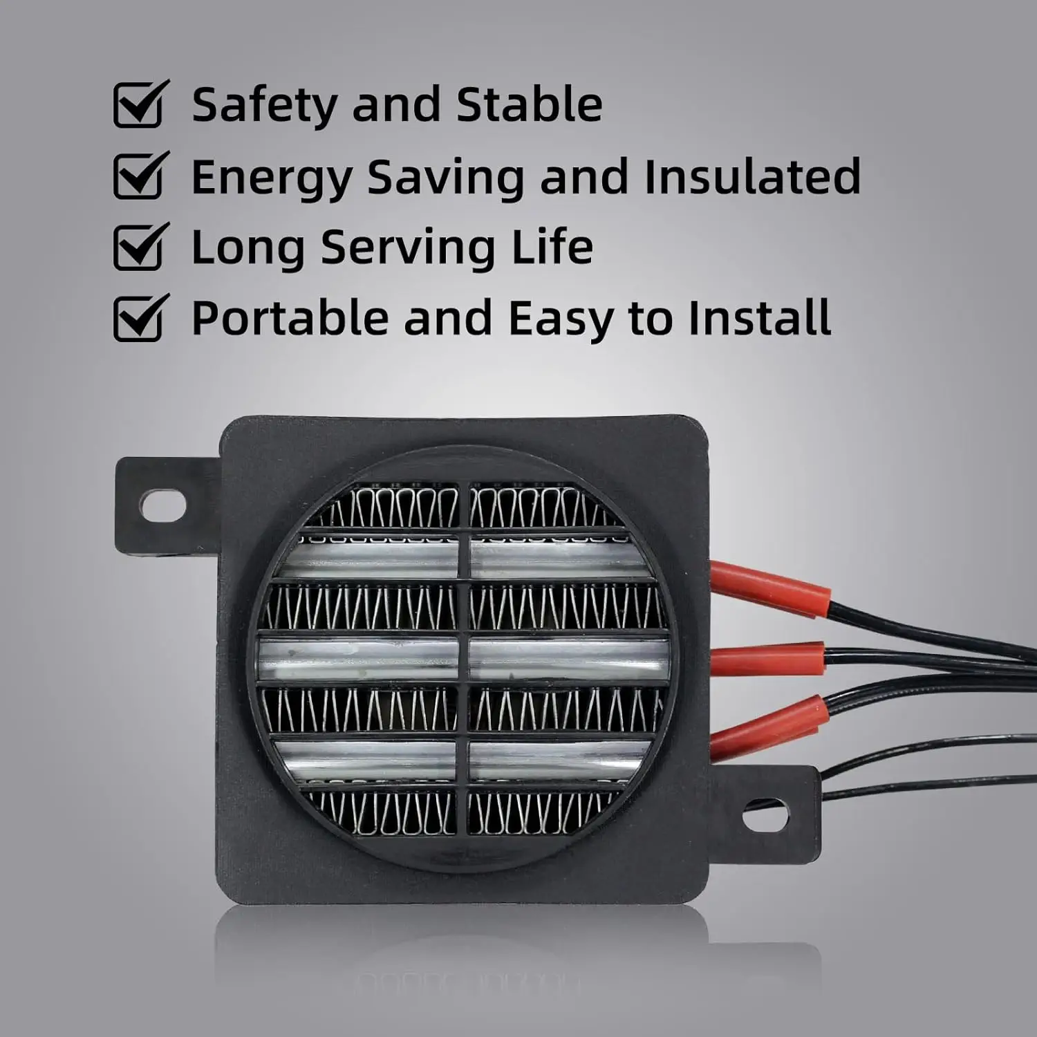 3D Printing Ptc - Aquecedor PTC 12V~220V com Termostato e