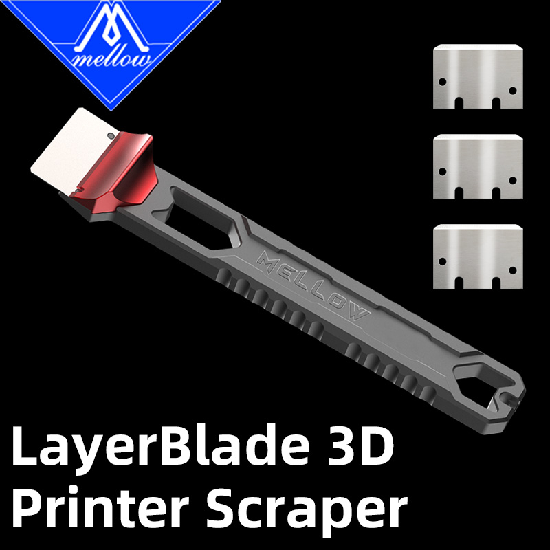 3D Printing Files - Mellow LadyerBlade Raspador de impressora 3D