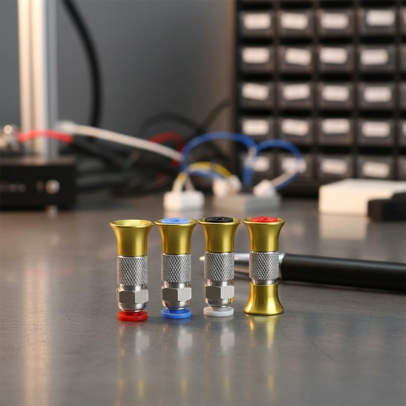 3D Printing Result - Conectores Pneumáticos Retos para Impressora 3D,