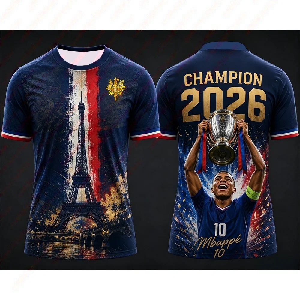 3D Printing Solo - Camisa Criativa de Eventos de Futebol