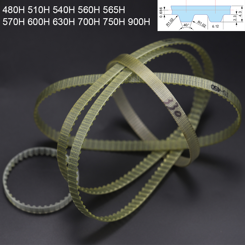 Timing Belt - Correia Síncrona Trapezoidal de Aço PU