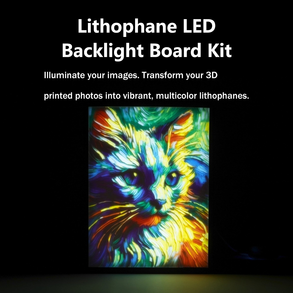 KC010 Lithophane CMYK PLAFilam - 3D Printing Pdf avaliação e preço