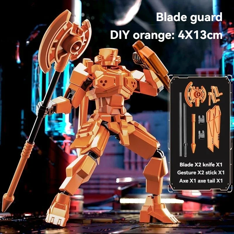 Modelo de robô guerreiro com l - 3D Printing Action Figure avaliação e preço