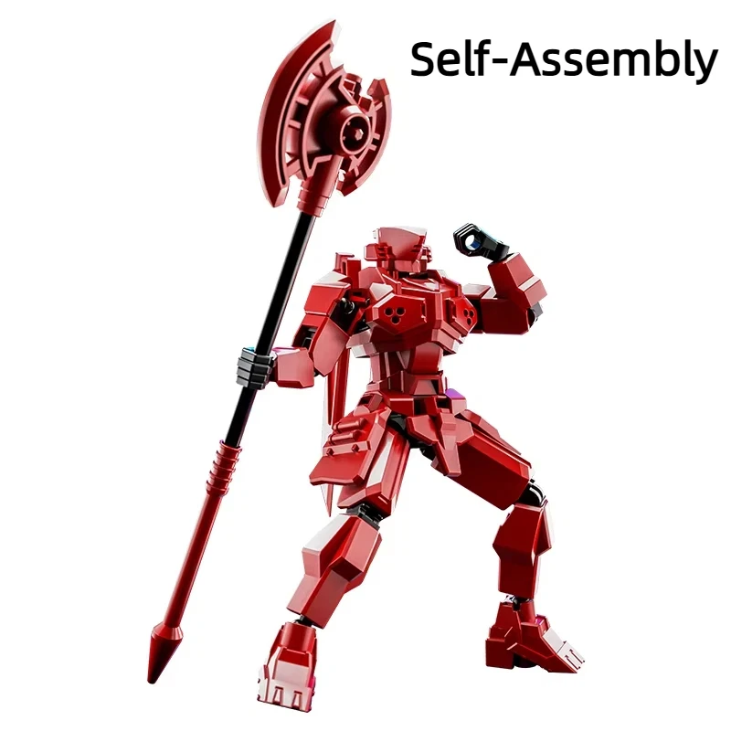 Modelo de robô guerreiro com l - 3D Printing Action Figure avaliação e preço