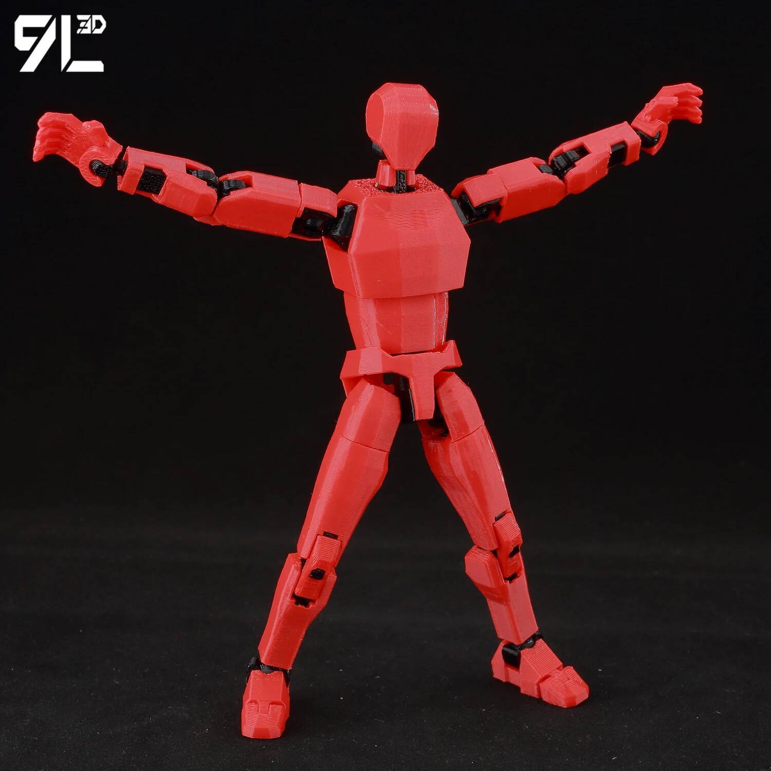9l3d impresso manequim13 lucky - 3D Printing Action Figure avaliação e preço