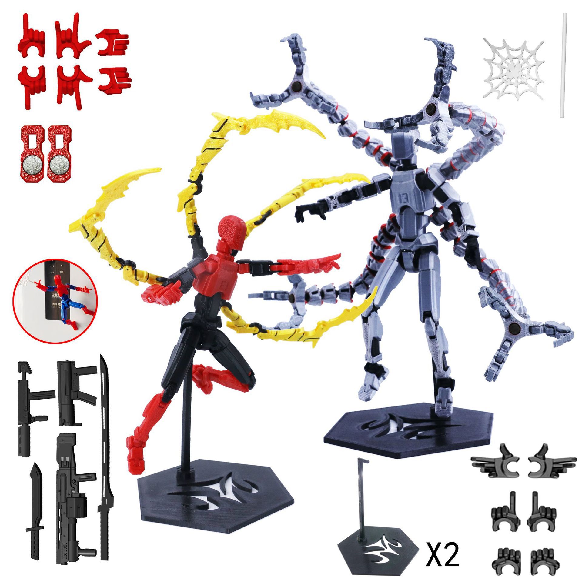 3d impresso robô modelo brinqu - 3D Printing Action Figure avaliação e preço