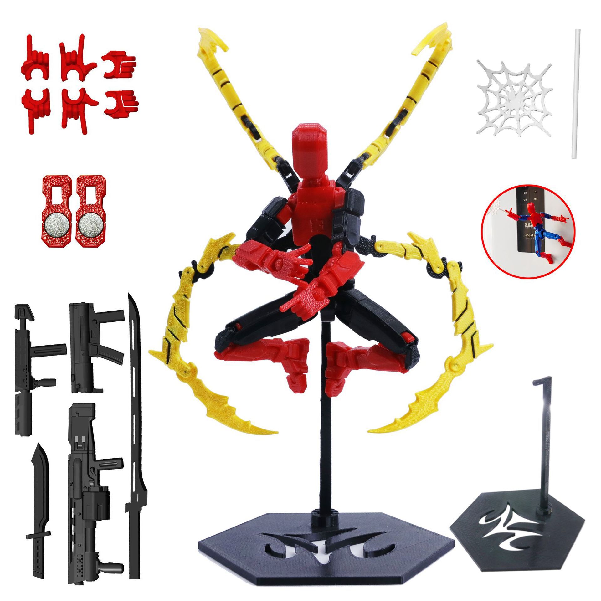3d impresso robô modelo brinqu - 3D Printing Action Figure avaliação e preço