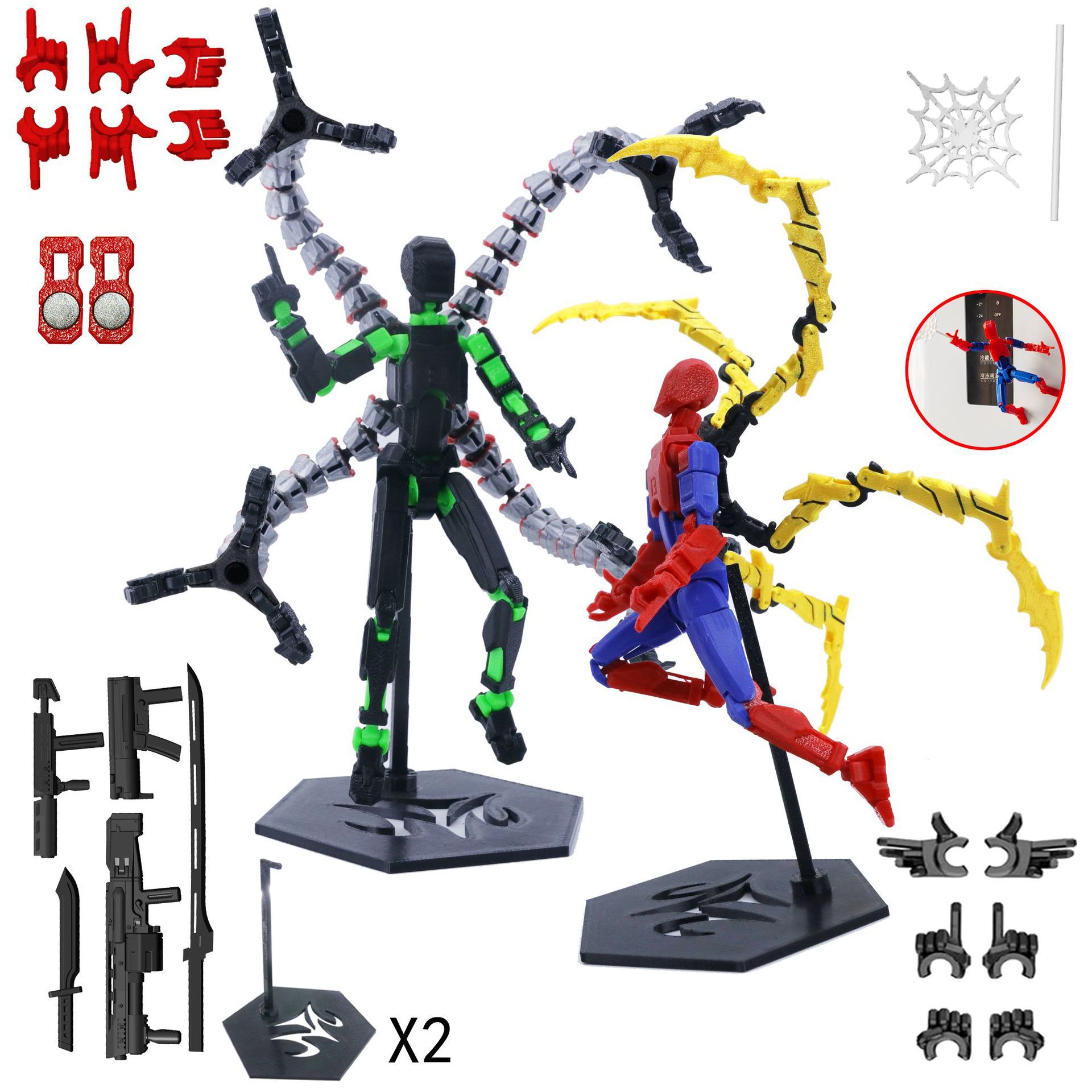 3d impresso robô modelo brinqu - 3D Printing Action Figure avaliação e preço