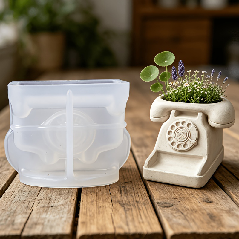 Molde de Silicone para Vaso de - 3D Printing Vase avaliação e preço