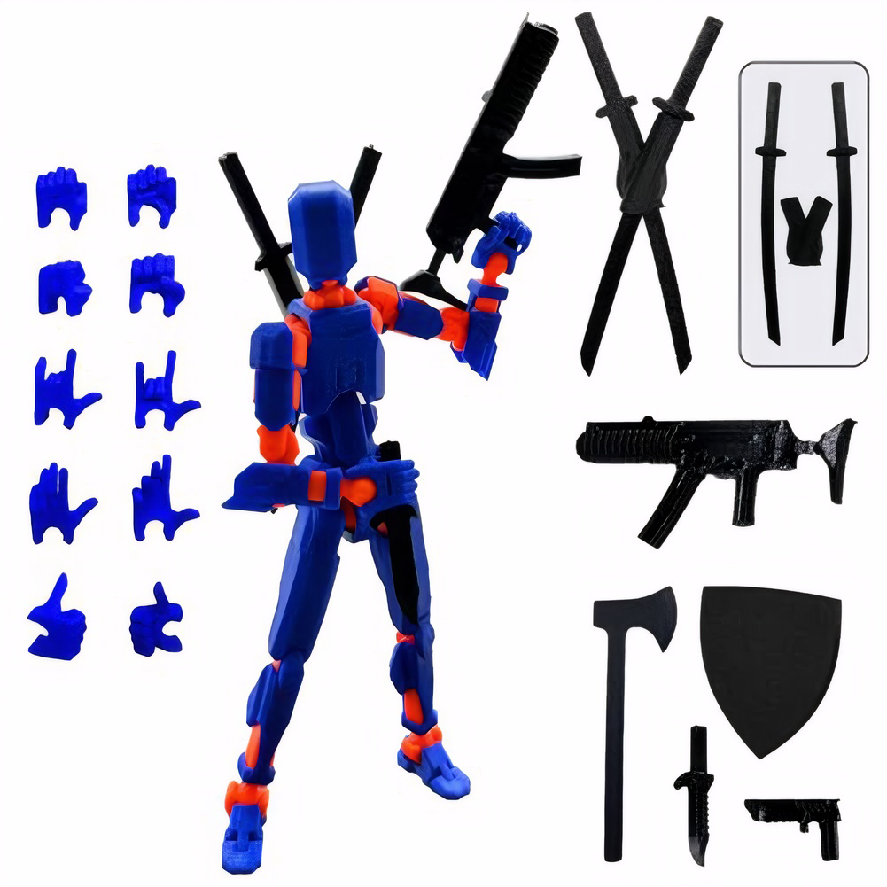 Titan 13 figuras de ação t13 f - 3D Printing Action Figure avaliação e preço