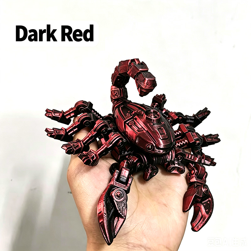 Escorpião Mecânico Impresso em - 3D Printing Action Figure avaliação e preço