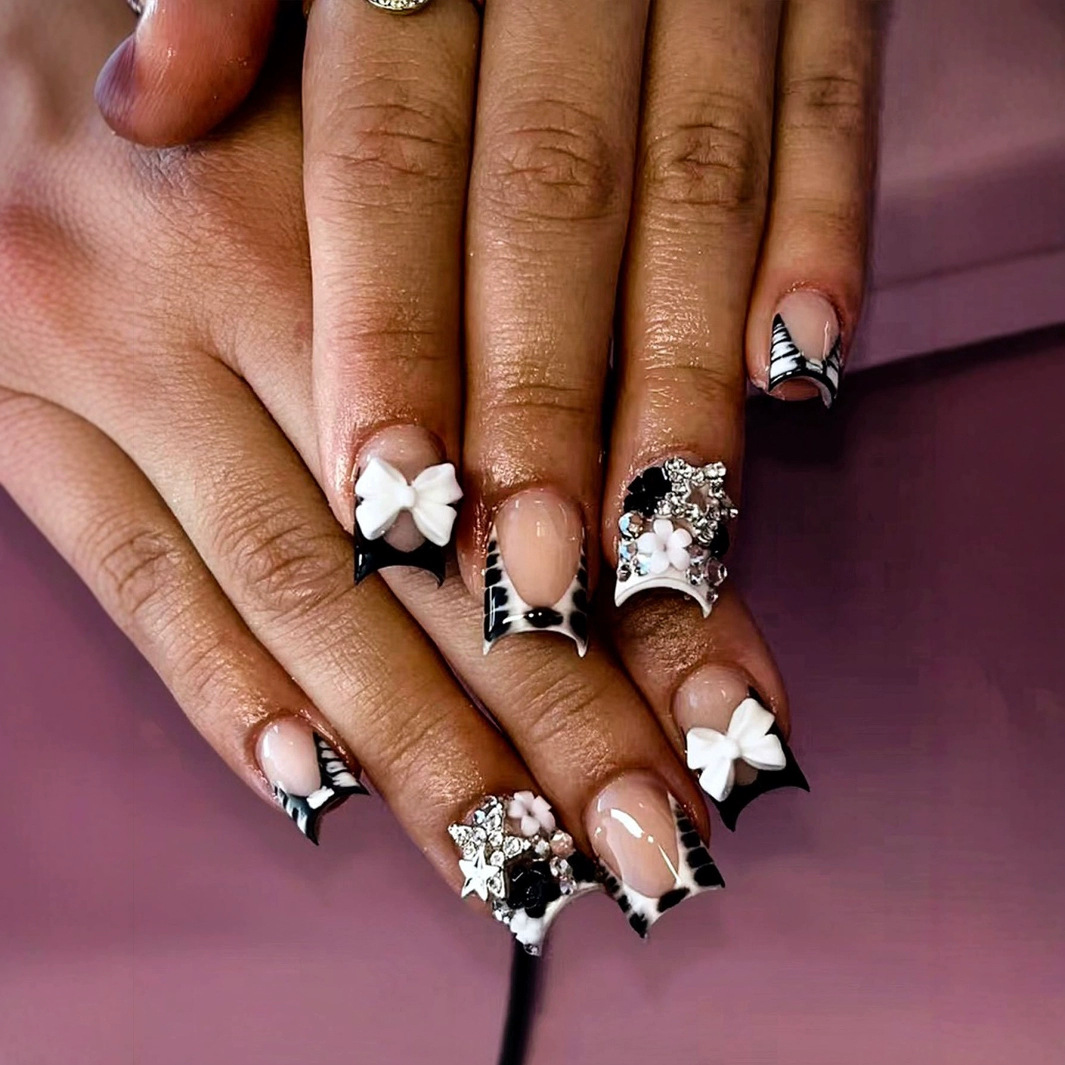 24 pçs nude rosa doce unhas fa - 3D Printing Ptc avaliação e preço