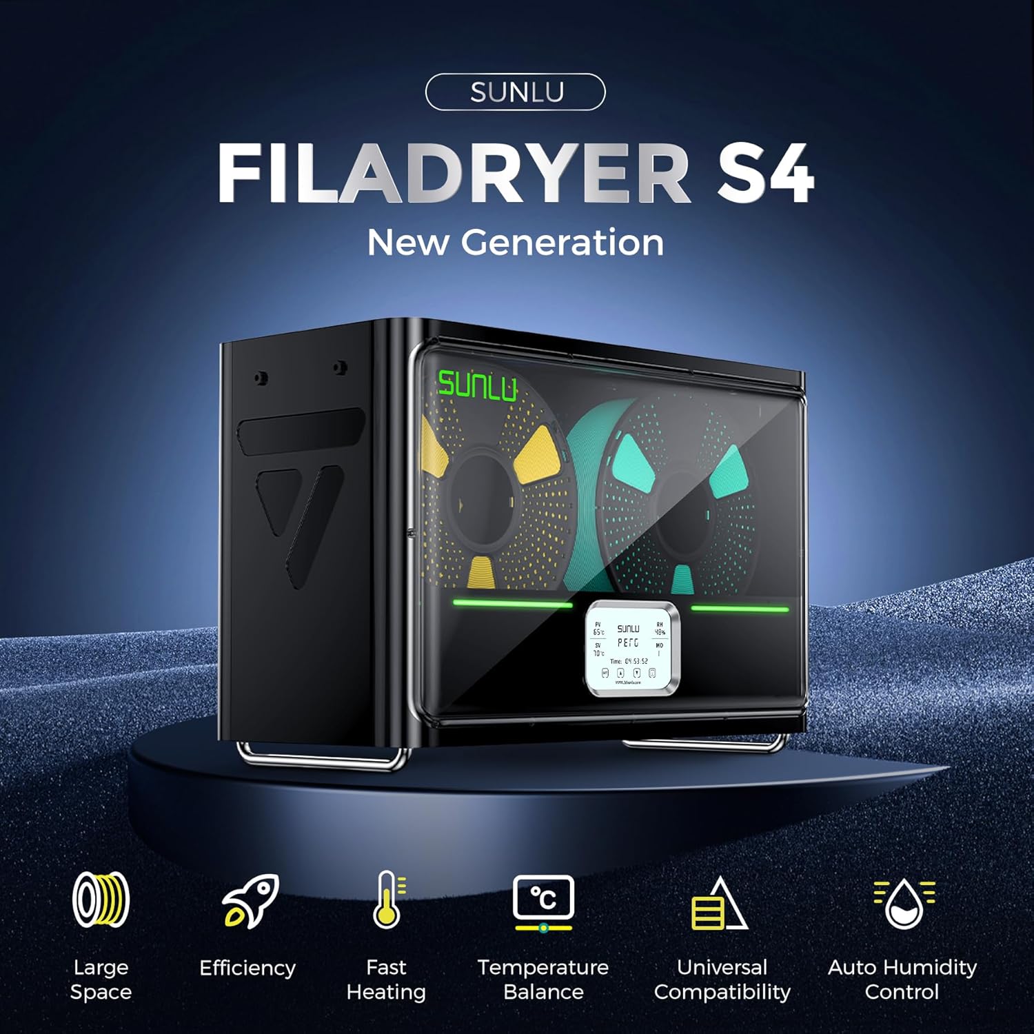 Sunlu s4 caixa secadora de fil - 3D Printing Ptc avaliação e preço
