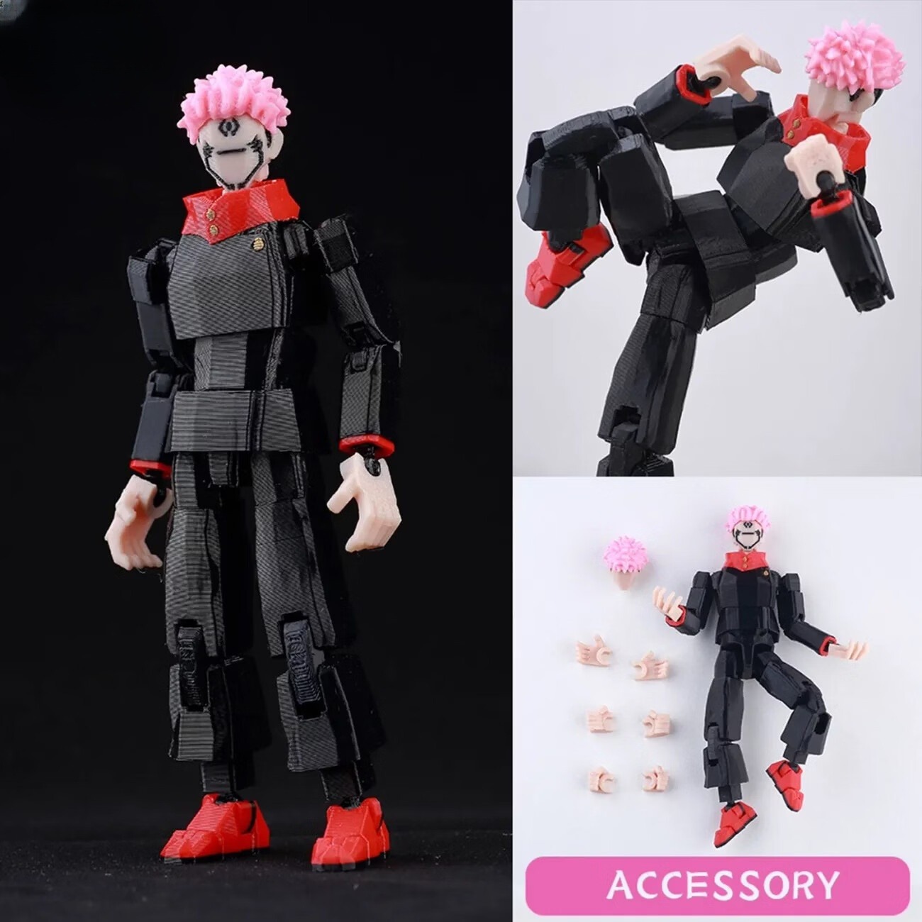 Jujutsu Kaisen: Bonecos de Açã - 3D Printing Action Figure avaliação e preço