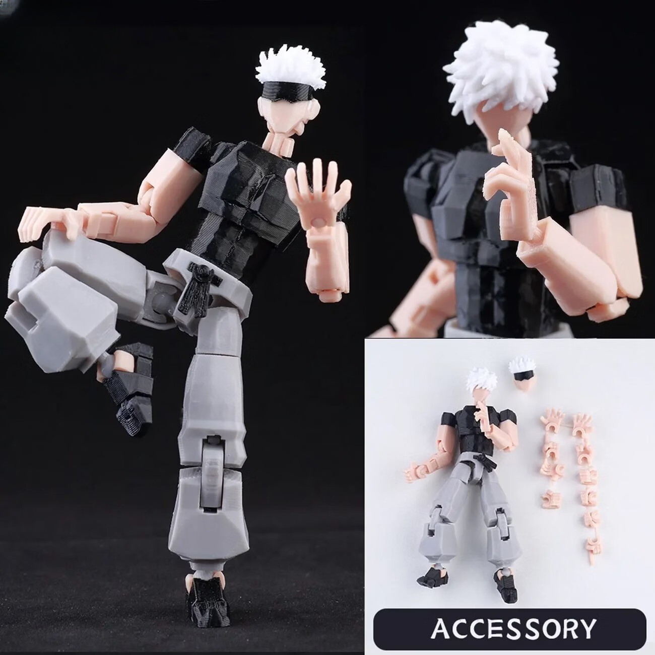 Jujutsu Kaisen: Bonecos de Açã - 3D Printing Action Figure avaliação e preço