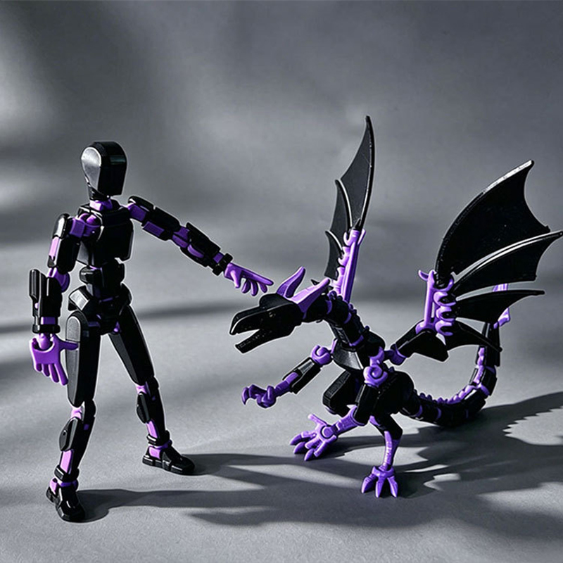 Boneco de Ação Dragão Voador D - 3D Printing Action Figure avaliação e preço