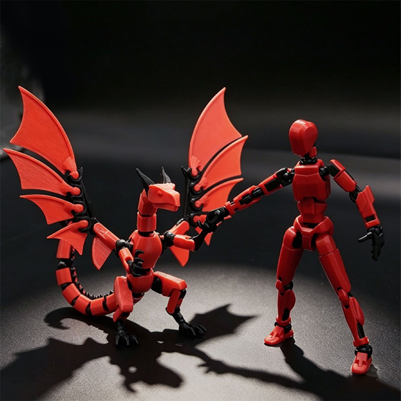 Boneco de Ação Dragão Voador D - 3D Printing Action Figure avaliação e preço