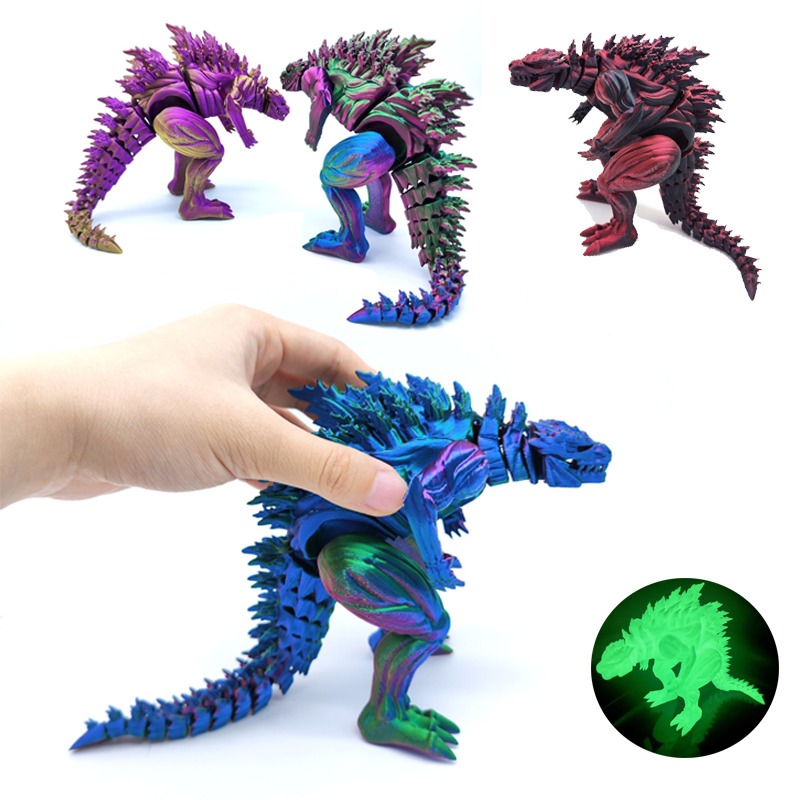 Boneco de Ação Dinossauro Musc - 3D Printing Action Figure avaliação e preço