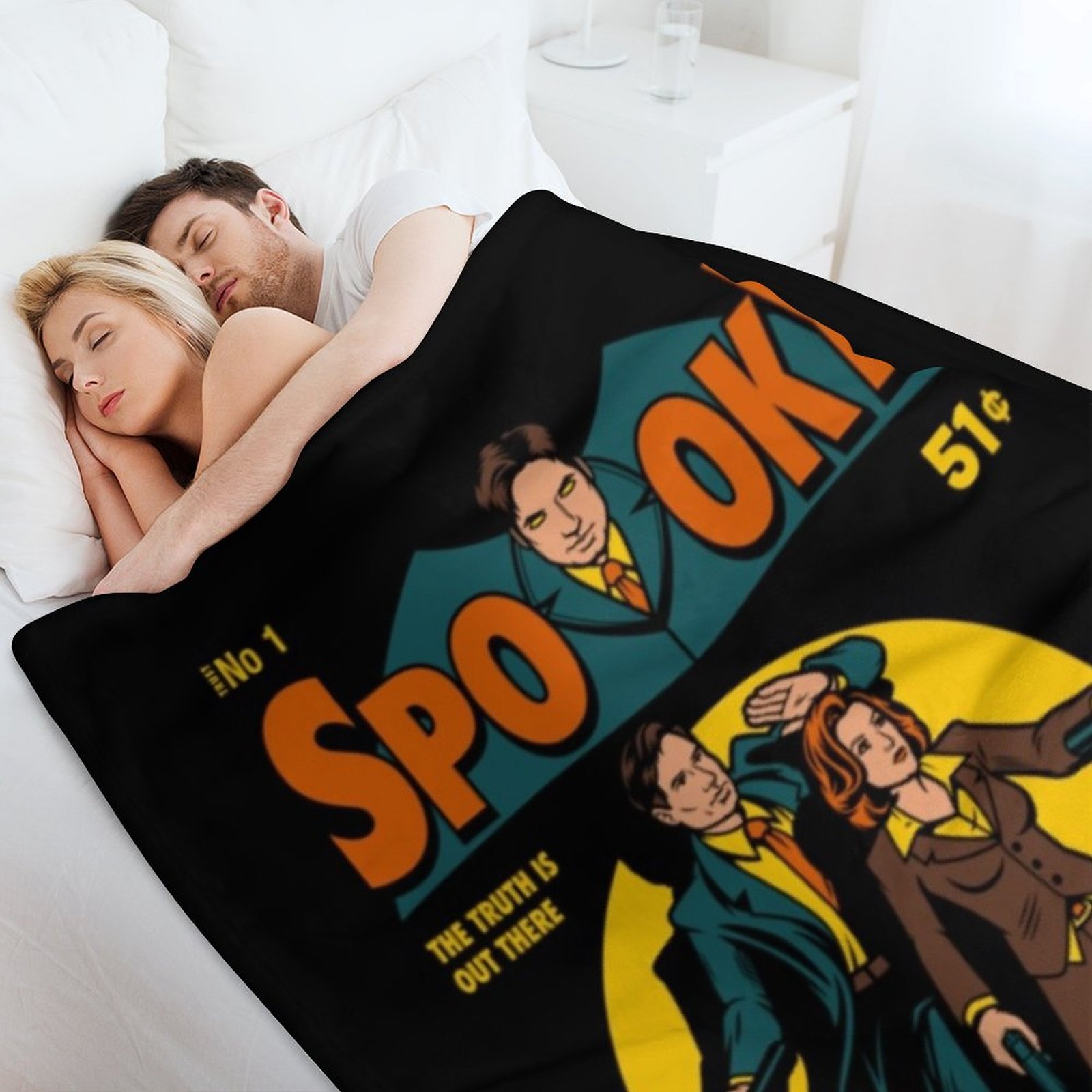 X Files, Spooky Comic Throw Bl - 3D Printing Files avaliação e preço