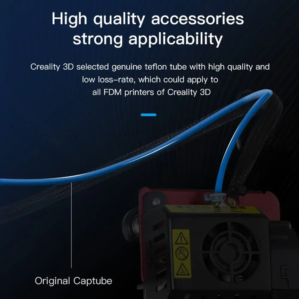 Tubo PTFE CREALITY para Capric - 3D Printing Pdf avaliação e preço