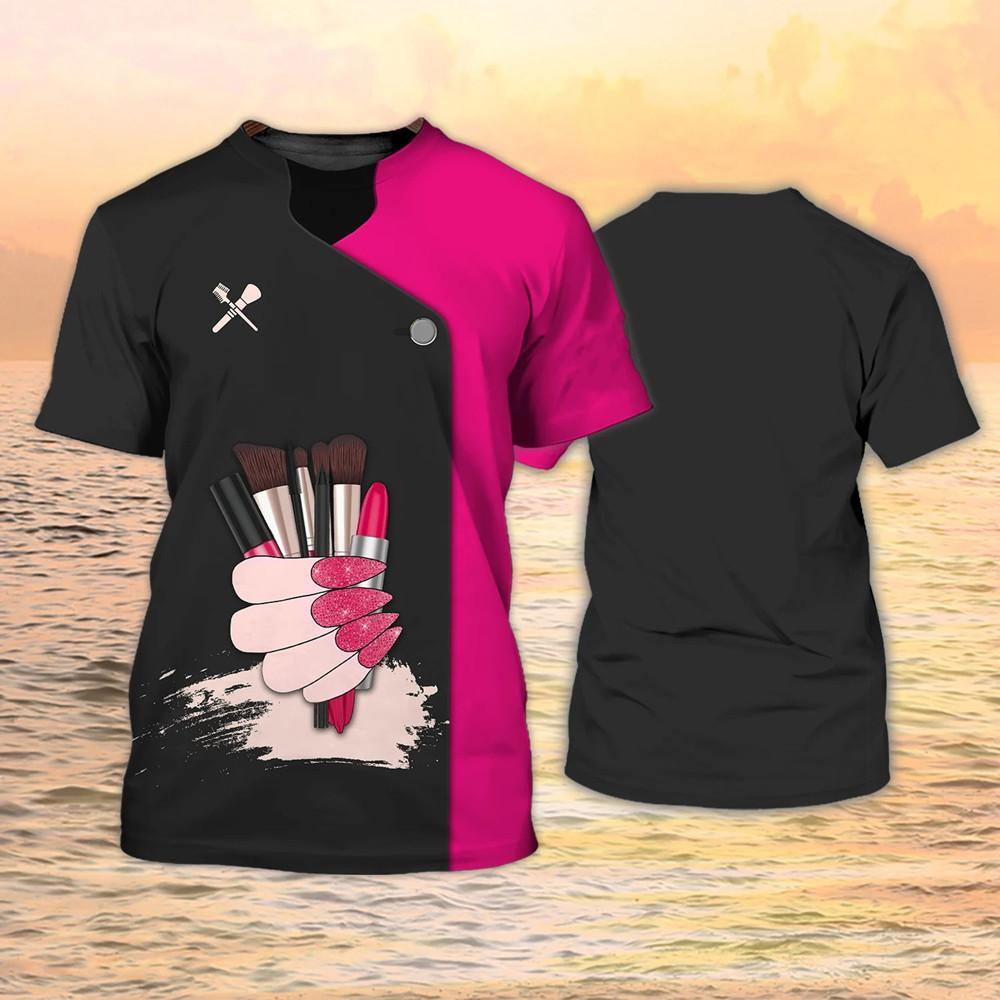Maquiagem artista t-shirts cos - 3D Printing Maket avaliação e preço