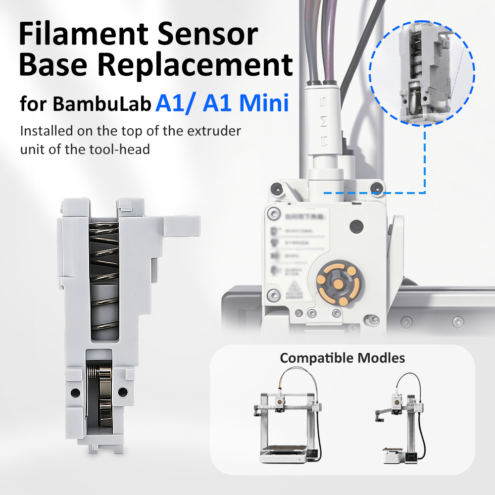 Base do Sensor de Filamento pa - 3D Printing Pdf avaliação e preço
