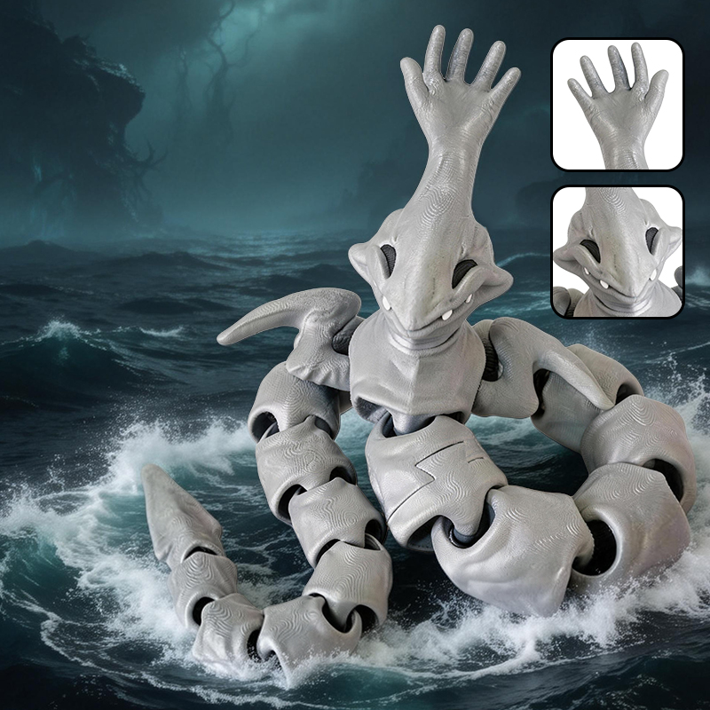 Novo Boneco de Ação Articulado - 3D Printing Action Figure avaliação e preço