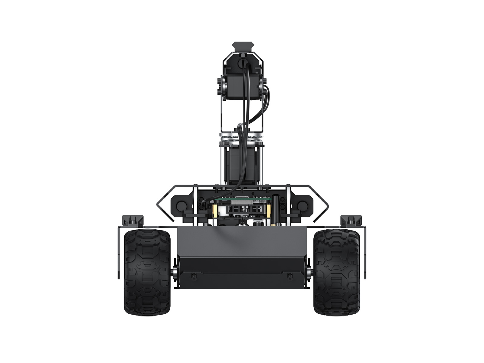 Waveshare Rover ROS 2 Robô 4WD - Raspberry Pi 3D Print avaliação e preço