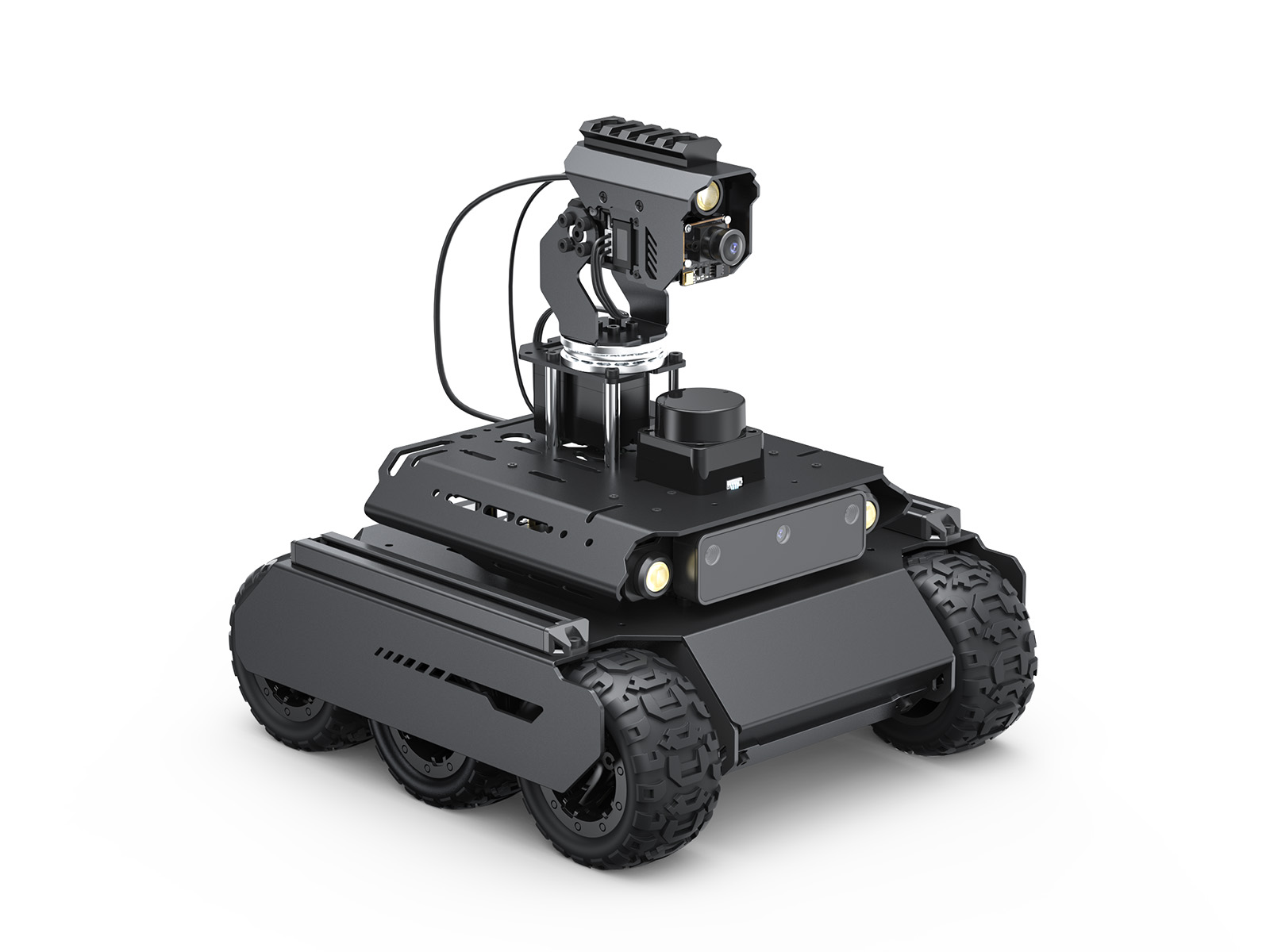 Waveshare Rover ROS 2 Robô 4WD - Raspberry Pi 3D Print avaliação e preço