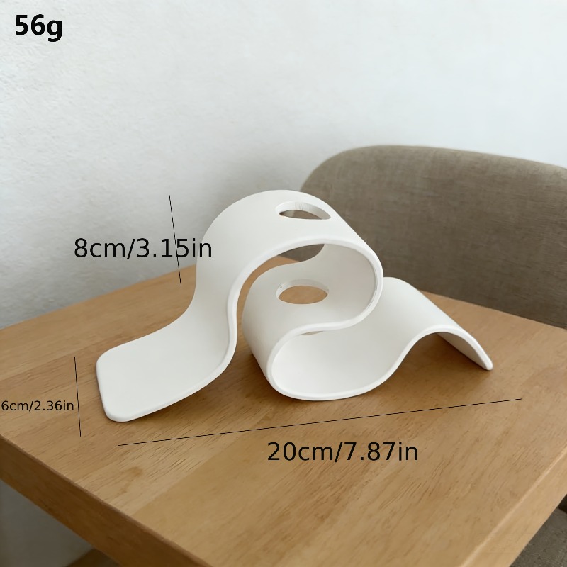 Vaso Moderno Minimalista Curvo - 3D Printing Vase avaliação e preço